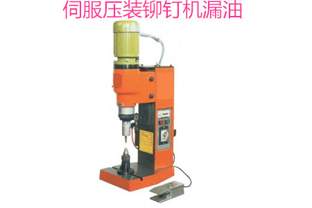 伺服壓裝鉚釘機(jī)漏油的原因有哪些？